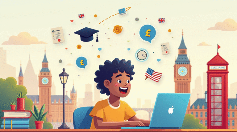 International student searching for scholarships UK 2025 at a UK university