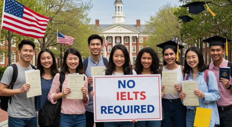 scholarships USA no IELTS for international students