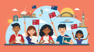 Study in Australia scholarships guide illustration